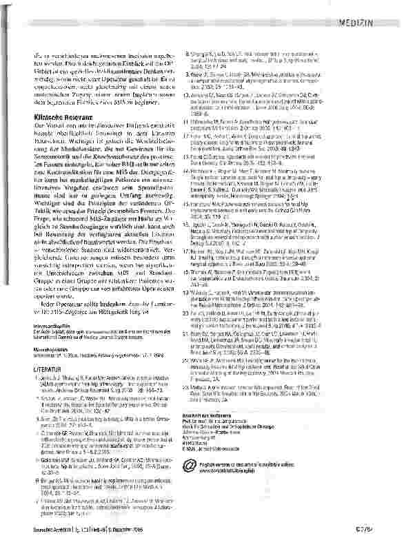Vorschauseite 6: Minimalinvasive Hüftendoprothetik