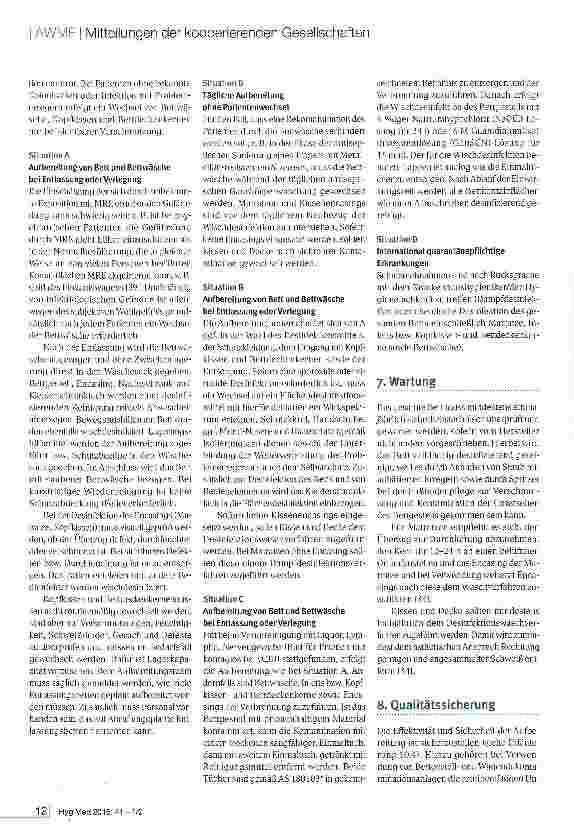 Vorschauseite 4: Hygienische Aufbereitung von Patientenbetten