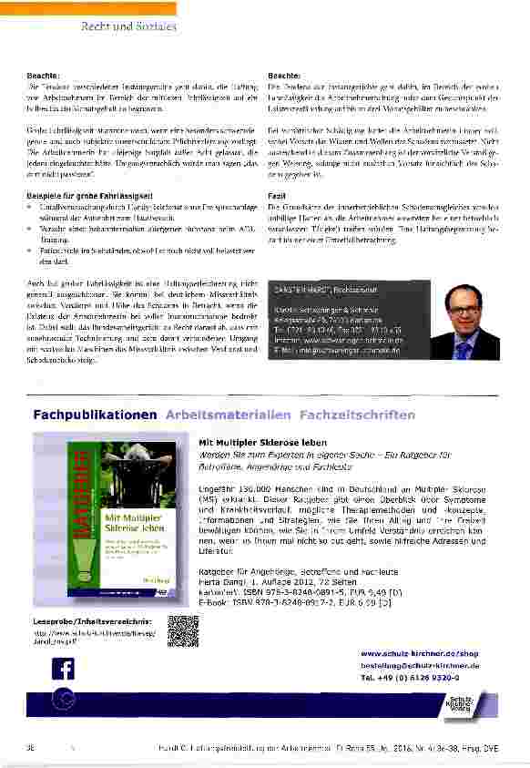 Vorschauseite 3: Haftungsfreistellung der Arbeitnehmer