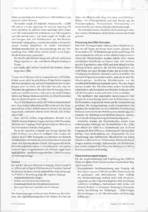 Vorschauseite 3: Medikationssicherheit im Home Care Bereich