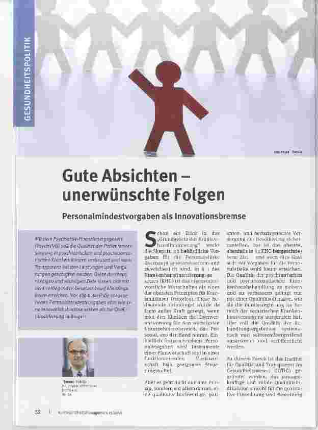 Vorschauseite 1: Gute Absichtenunerwünschte Folgen
