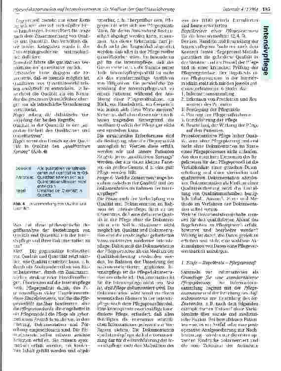 Vorschauseite 3: Pflegedokumentation auf Intensivstationen als Medium der Qualitätssicherung