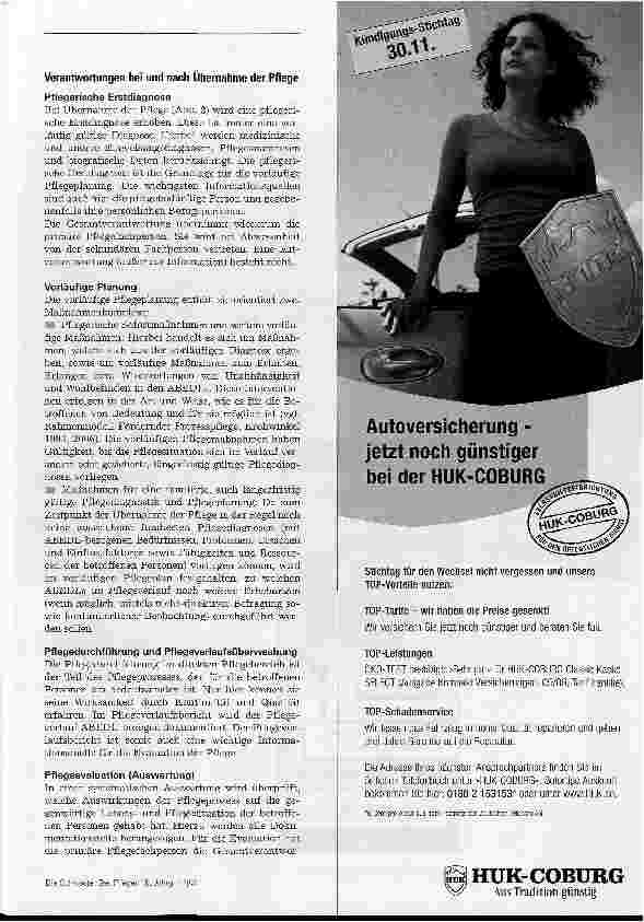 Vorschauseite 4: Fördernde Prozesspflege - Nicht ohne pflegerische Bezugspersonen