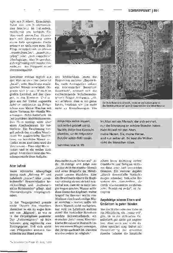 Vorschauseite 2: Multikulturelles Seniorenzentrum - Alt werden in der Fremde