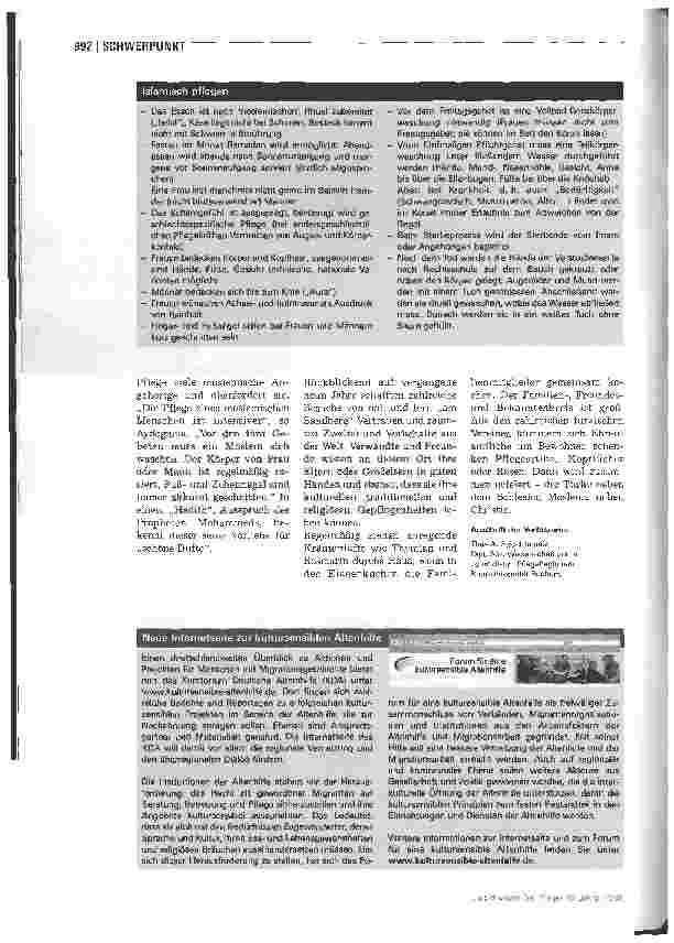 Vorschauseite 3: Multikulturelles Seniorenzentrum - Alt werden in der Fremde
