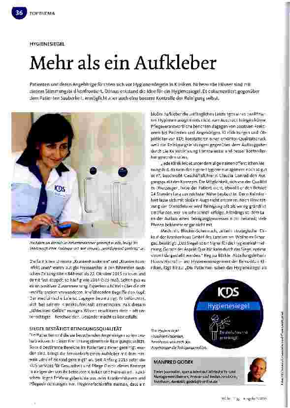 Vorschauseite 1: Mehr als ein Aufkleber