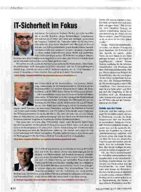 Vorschauseite 4: Cybersicherheit als Herausforderung