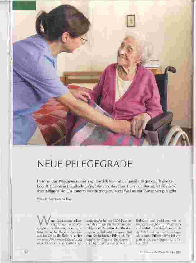 Vorschauseite 1: NEUE PFLEGEGRADE