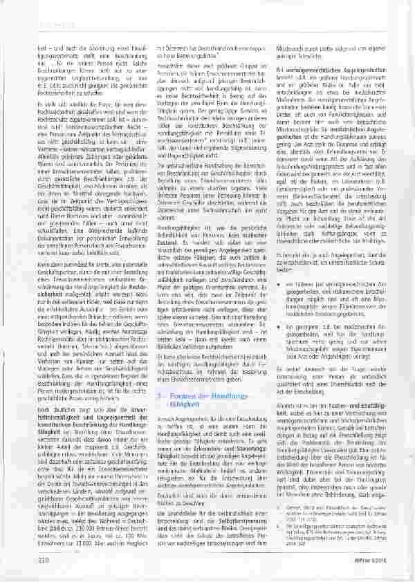 Vorschauseite 2: Herausforderungen und Reform des Erwachsenenschutzes im internationalen Vergleich