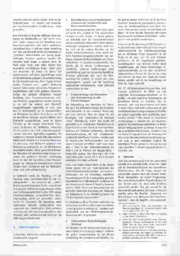 Vorschauseite 3: Herausforderungen und Reform des Erwachsenenschutzes im internationalen Vergleich