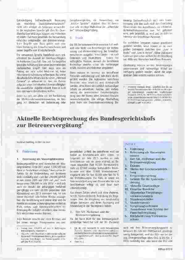Vorschauseite 4: Herausforderungen und Reform des Erwachsenenschutzes im internationalen Vergleich