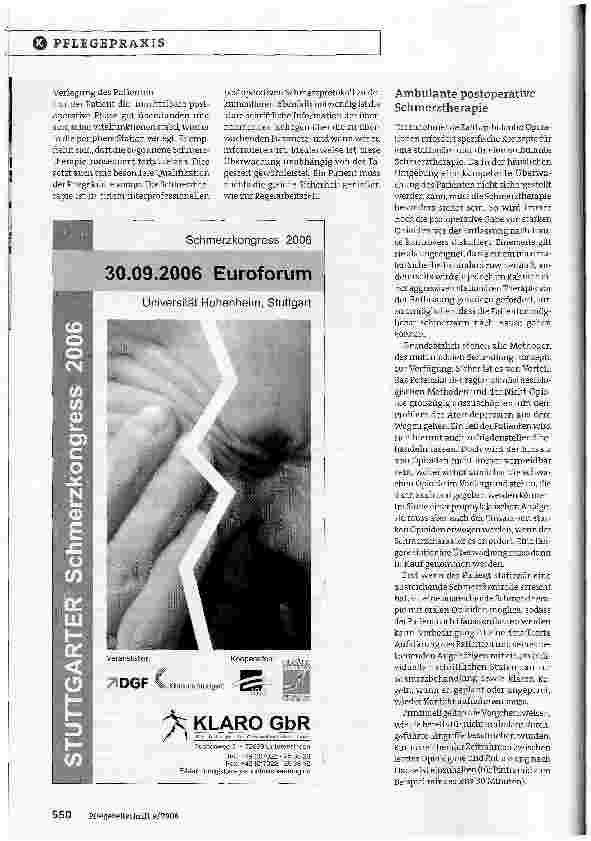 Vorschauseite 3: Nicht nur eine Frage der Medikation