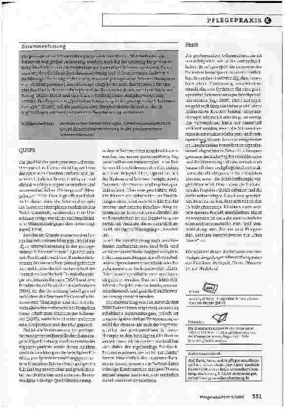 Vorschauseite 4: Nicht nur eine Frage der Medikation