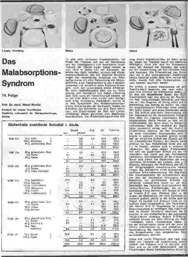 Vorschauseite 1: Das Malabsorptions-Syndrom 14. Folge