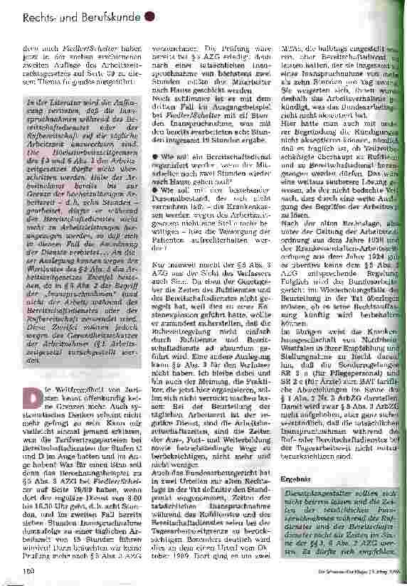Vorschauseite 2: Praxisnahme Umsetzung des Arbeitszeitgesetzes 1. Teil