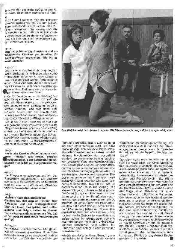Vorschauseite 4: Die Orthopädische Klinik Kassel Interview mit dem ärtzlichen Direktor Dr. Wolfgang Krause