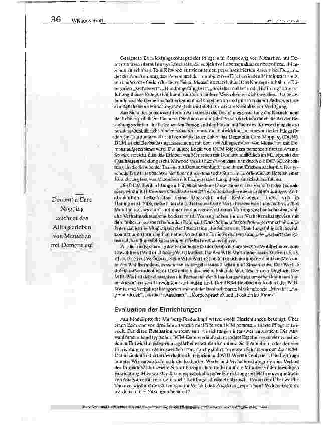 Vorschauseite 2: Beziehung gestaltenEine Evaluationsstudie zur Implementierung personzentrierter Pflege im stationären Bereich