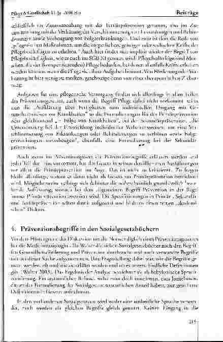 Vorschauseite 6: Prävention und Gesundheitsförderung als Konzepte der Pflege