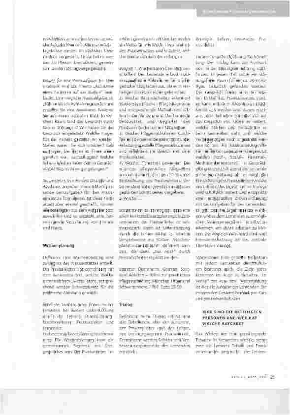 Vorschauseite 2: IDEEN UND WERKZEUGEINSTRUMENTE UND METHODEN DER ERNORTKOOPERATlON