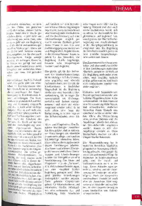 Vorschauseite 4: Die Hospizbewegung in Deutschland