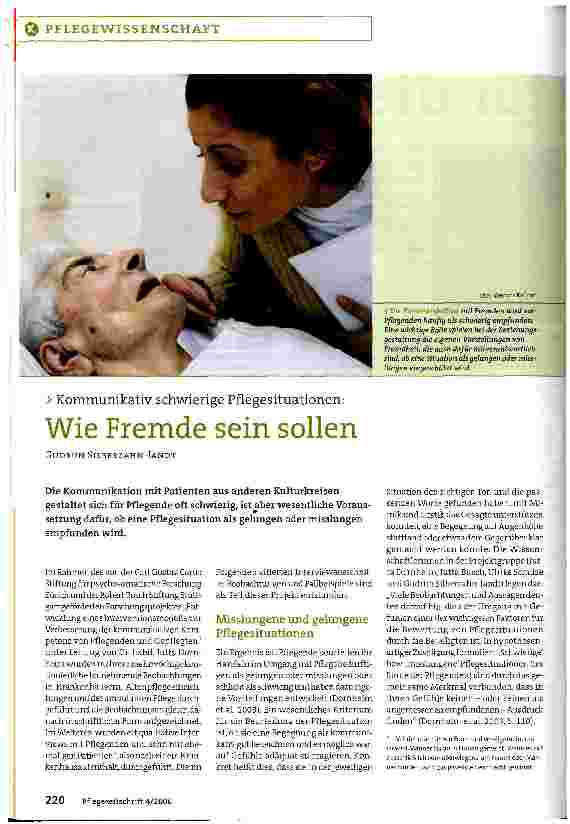 Vorschauseite 1: Wie Fremde sein sollen