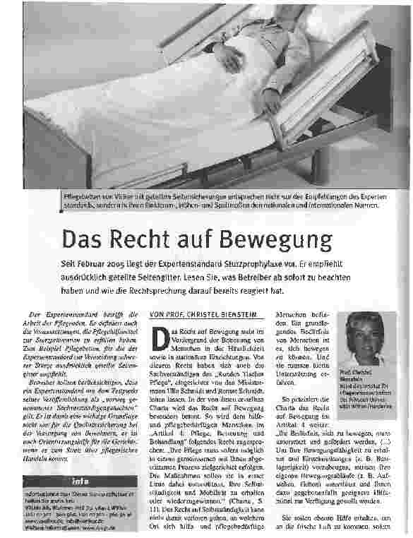 Vorschauseite 1: Das Recht auf Bewegung