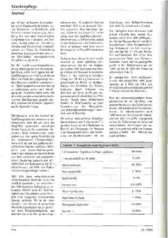 Vorschauseite 3: Die transurethrale Elektroresektion der Prostata