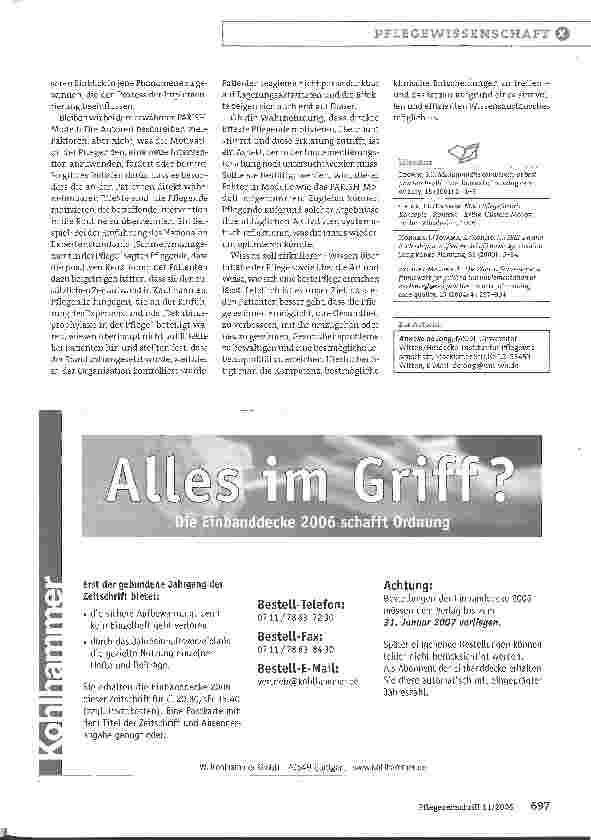 Vorschauseite 4: Wissenstransfer zwischen Theorie und Praxis: Wie die beste Pflege zum Patienten kommt
