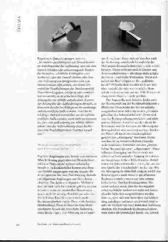 Vorschauseite 5: NESTBESCHMUTZUNG ODER UNVERZICHTBARE INFORMATION: WELCHEN NUTZEN BRINGT DAS WHISTLEBLOWING VON BESCHÄFTIGTEN?