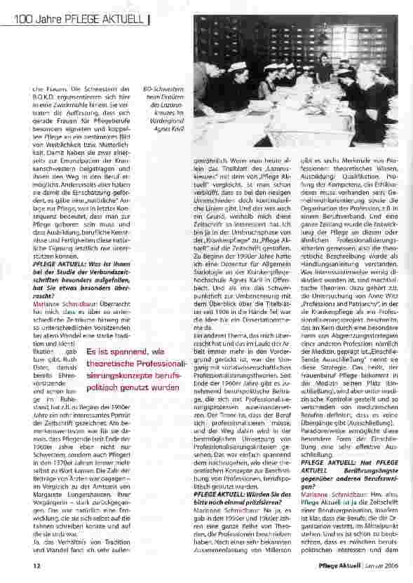 Vorschauseite 3: Ein Spiegel der Pflege