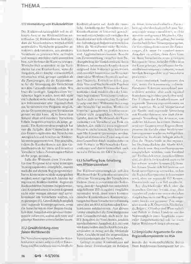 Vorschauseite 2: Weiterentwicklung des RSA um eine Regionalkomponente