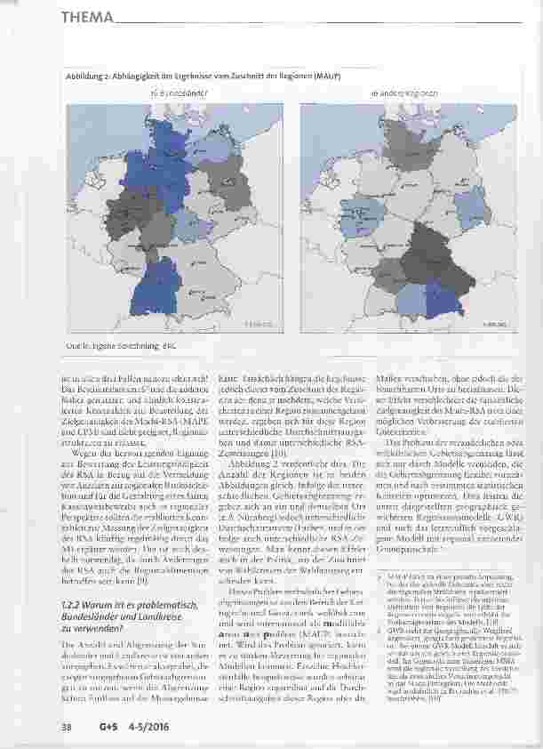 Vorschauseite 4: Weiterentwicklung des RSA um eine Regionalkomponente