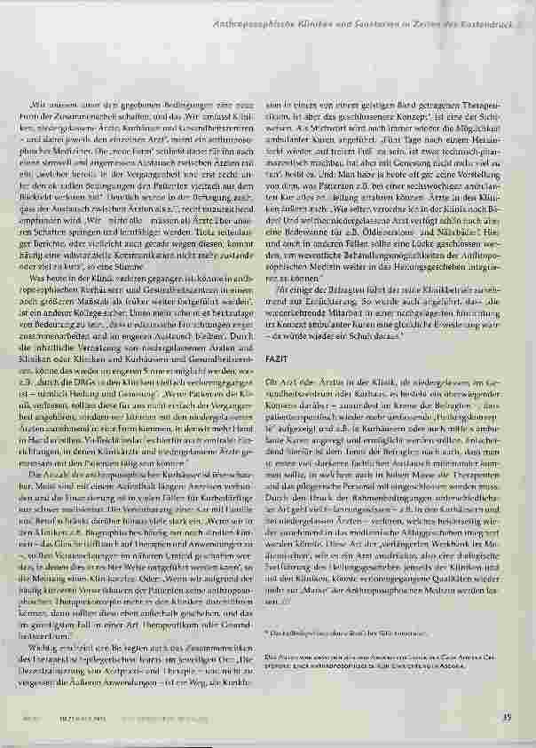 Vorschauseite 4: Die verlängerte Werkbank im Medizinischen