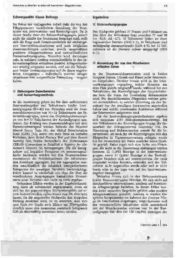 Vorschauseite 3: Demenzkranke Menschen in individuell bedeutsamen Alltagssituationen