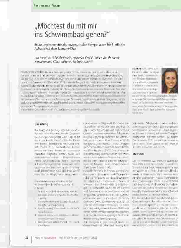 Vorschauseite 1: „Möchtest du mit mir ins Schwimmbad gehen?