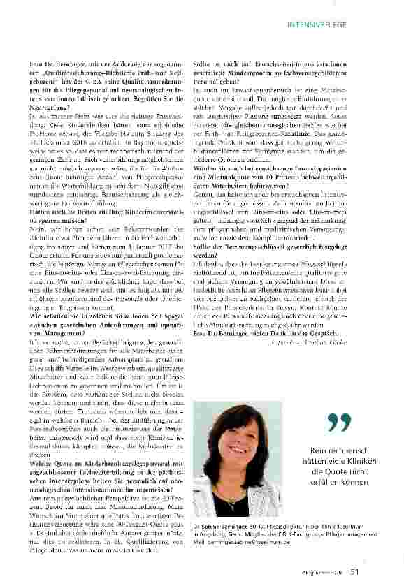 Vorschauseite 2: Mein Wunsch ist eine 50-Prozent-Quote plus X