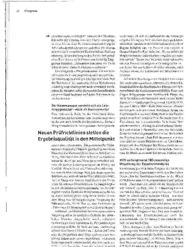Vorschauseite 2: Altenheim Jahresgespräche 2006Umbruch als Chance