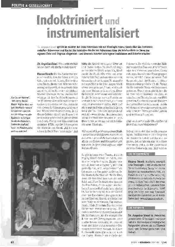 Vorschauseite 1: Indoktriniert und instrumentalisiert