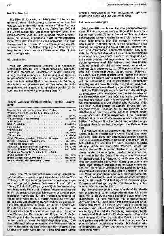 Vorschauseite 4: Gastroenterologisch relevante Diäten