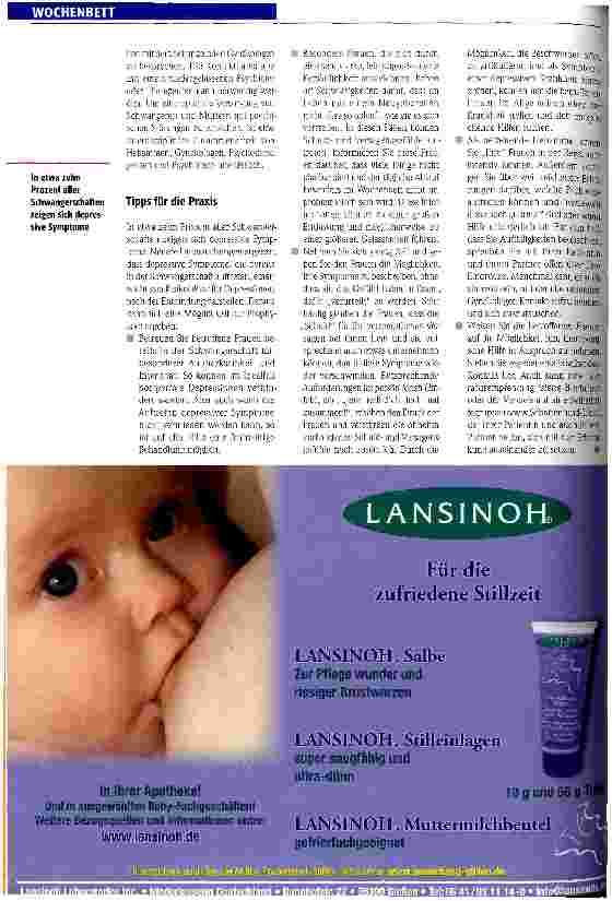 Vorschauseite 4: Baby Blues, Depression oder Psychose?