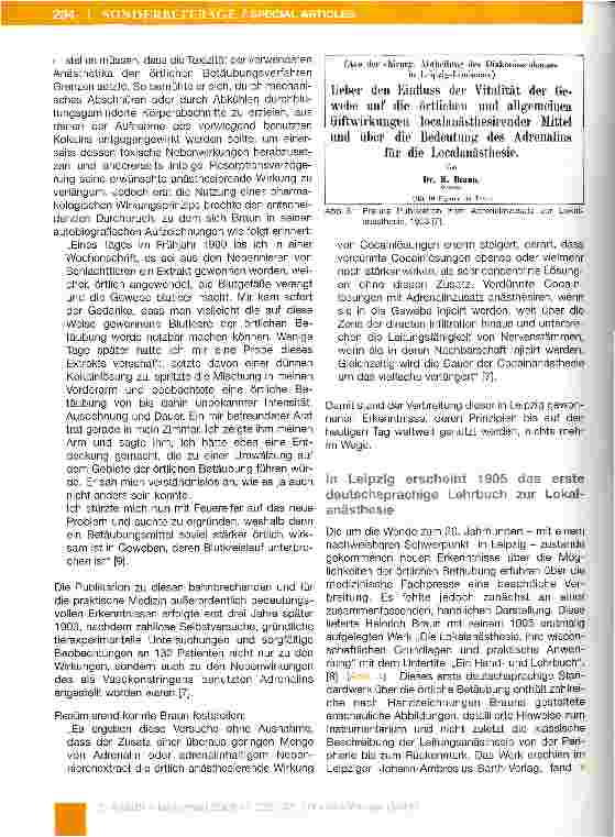 Vorschauseite 3: Leipziger anästhesie-historische Vignetten