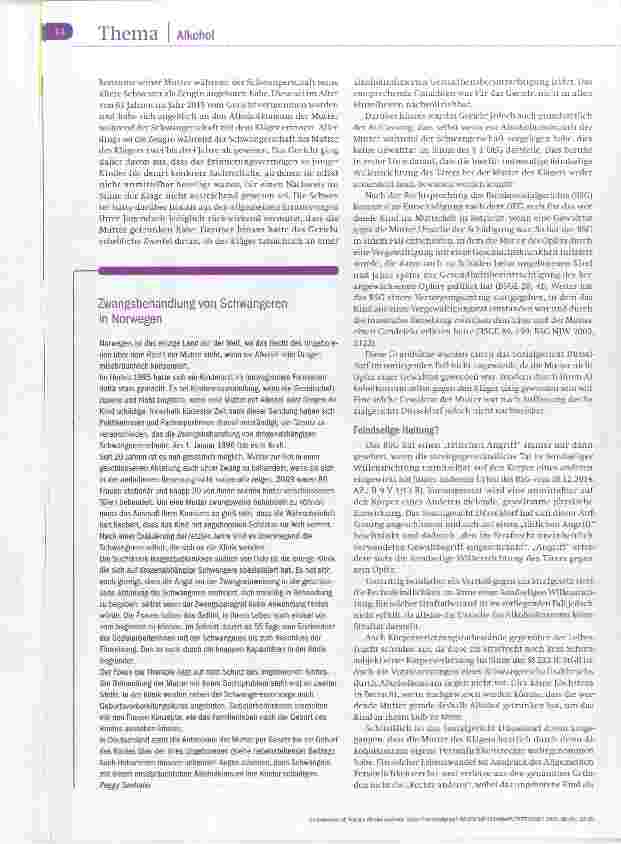 Vorschauseite 3: Späte Entschädigung?