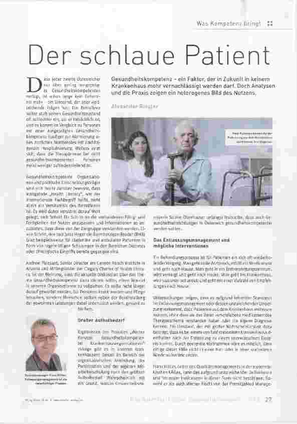 Vorschauseite 1: Der schlaue Patient