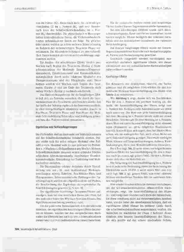 Vorschauseite 4: Erprobung der Schallwellentherapie bei Menschen im Wachkoma Phase F Ergebnisse einer explorativen Feldstudie