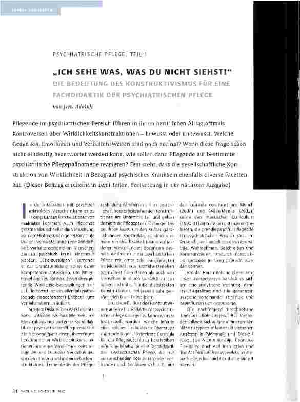 Vorschauseite 1: ICH SEHE WAS, WAS DU NICHT SIEHST!