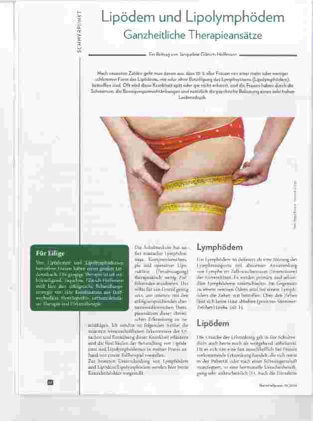 Vorschauseite 1: Lipödem und Lipolymphödem Ganzheitliche Therapieansätze