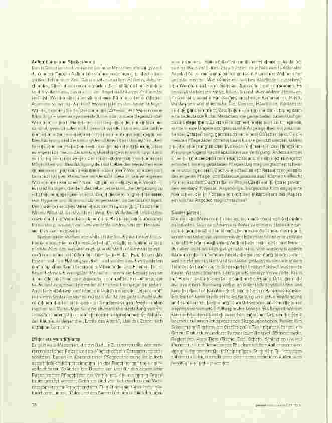 Vorschauseite 3: Häuser der Sinnlichkeit schaffen! Wie können Heime sinnlicher und erotischer werden?