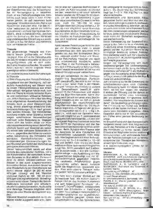 Vorschauseite 2: Themen aus der Neurochirurgie Das Hirnödem