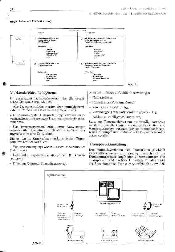 Vorschauseite 3: Transport- Optimierung in dezentralisierten Krankenhäusern