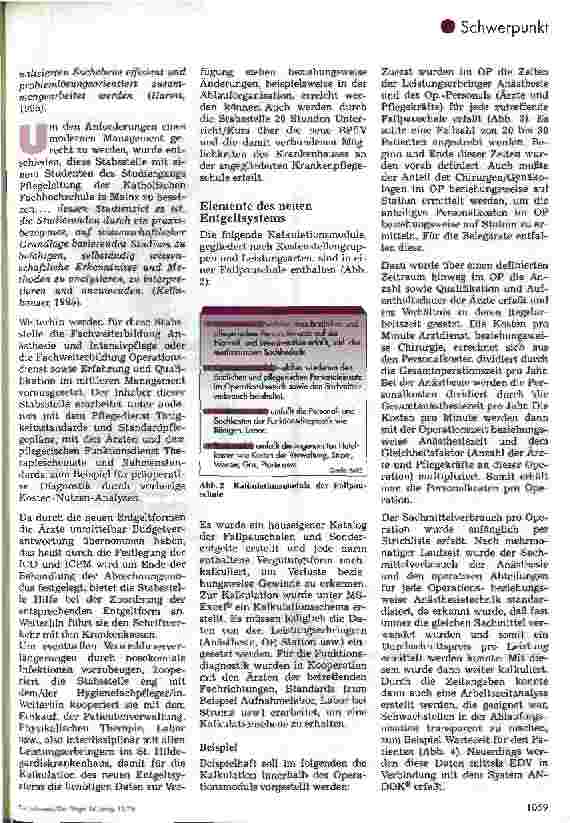 Vorschauseite 2: Die pflegerische Stabsstelle Controlling